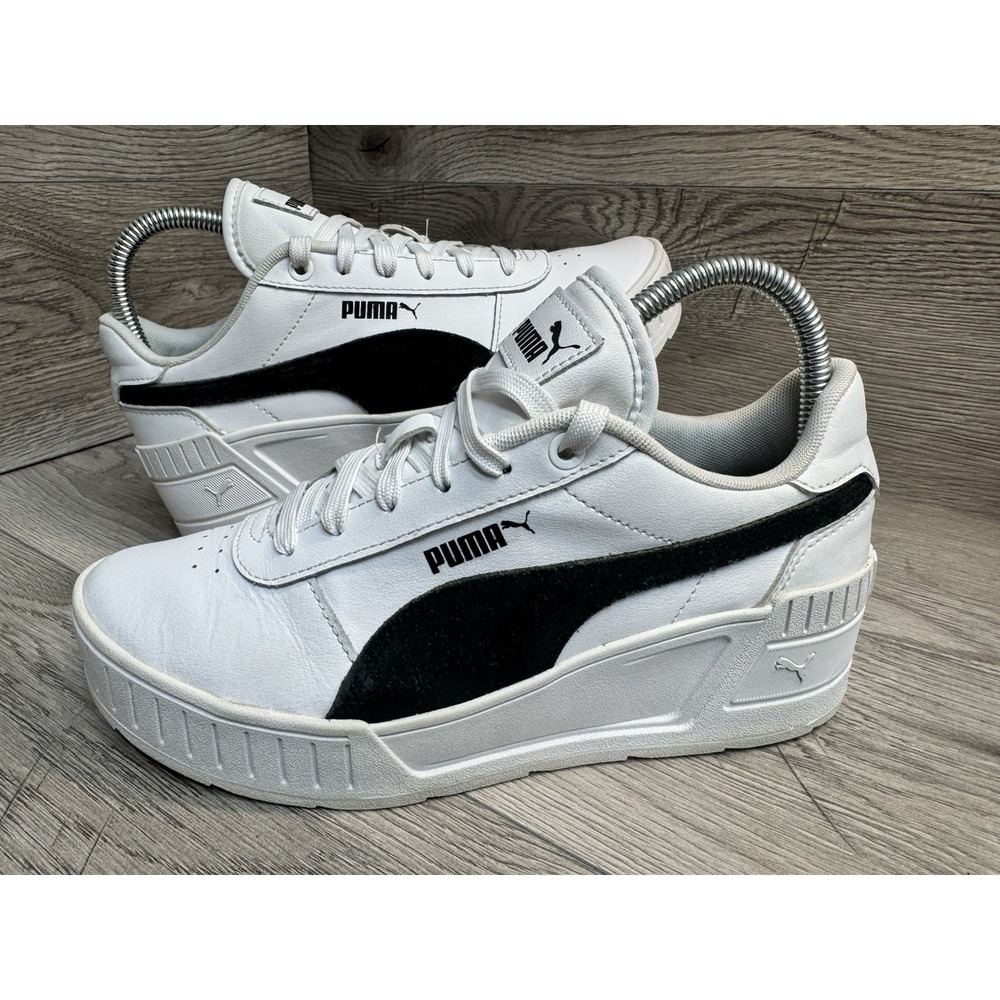 Puma Carina Street Women's White / Black Sneakers US Size 7.5 Shoes